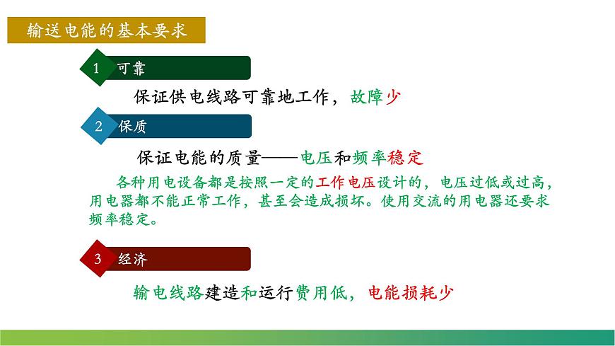 人教版選修二 3.4 電能的輸送 課件第8頁