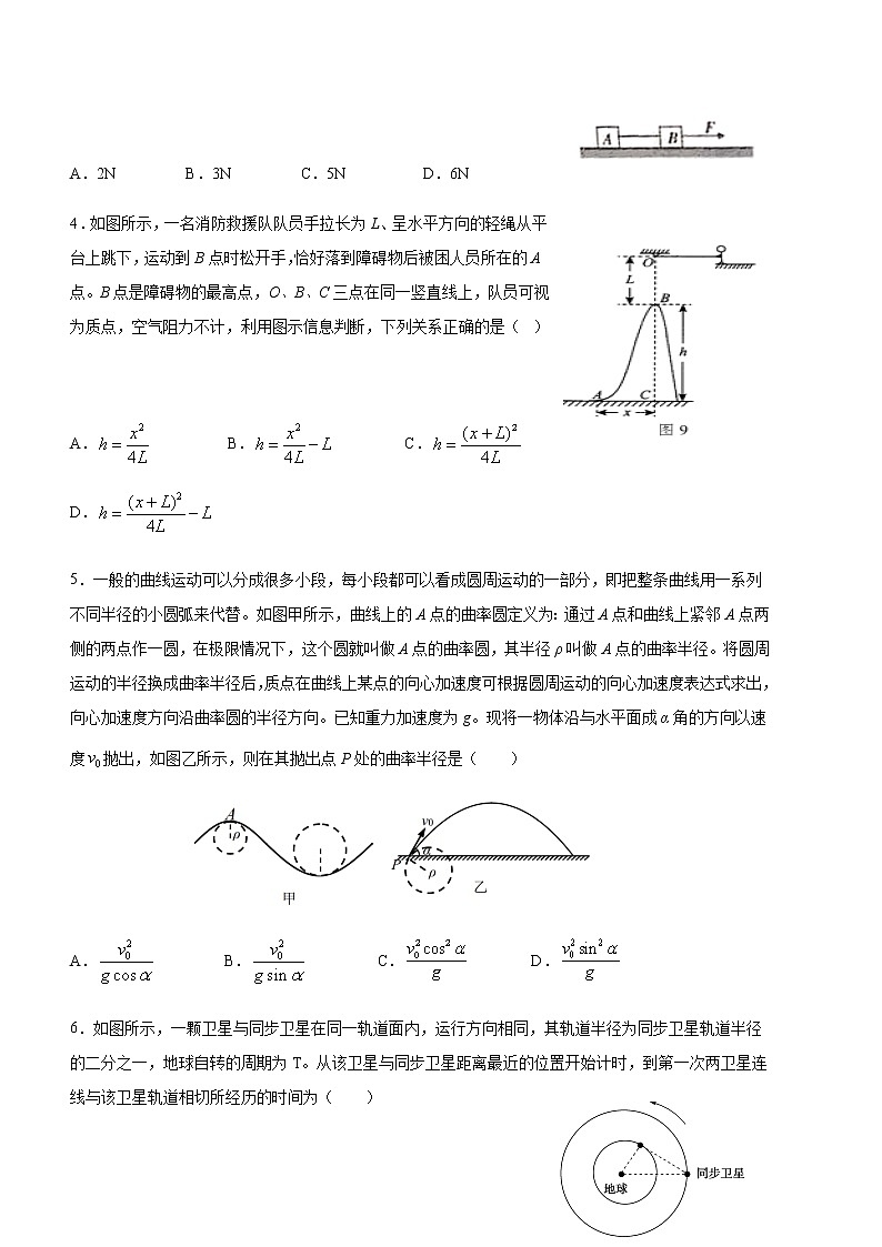 2021福州福清西山学校高中部高三12月月考物理试题含答案第2页