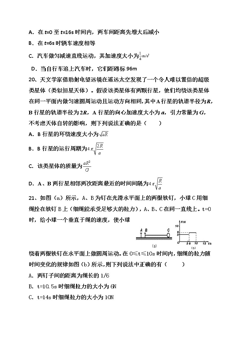 2021江西省上高二中高三上学期第三次月考理综物理试题含答案第3页