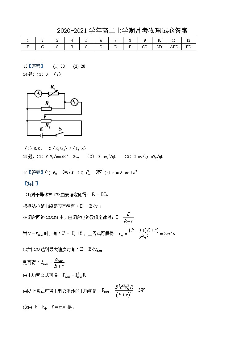 2021蚌埠二中高二12月月考物理试题PDF版含答案01