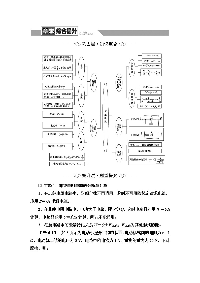 鲁科版高中物理必修第三册第3章章末综合提升学案第1页