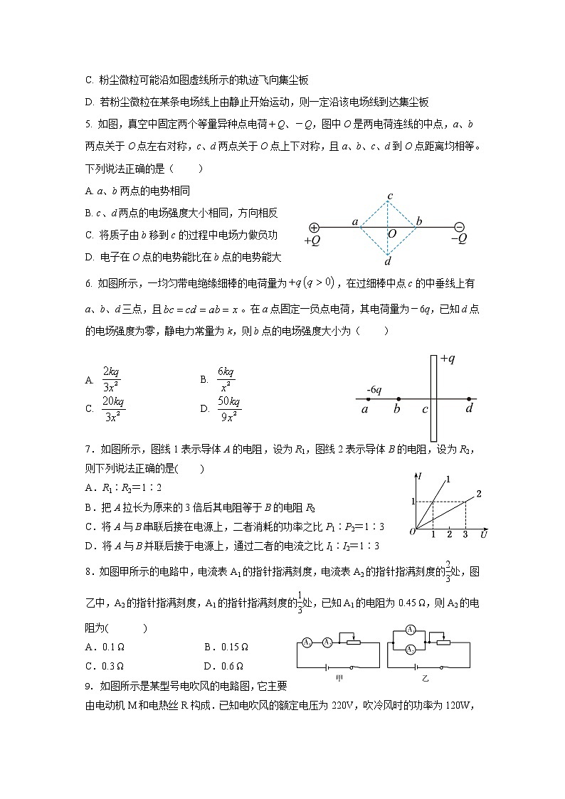 江西省丰城中学2022-2023学年上学期高二期中考试物理试卷无答案第2页