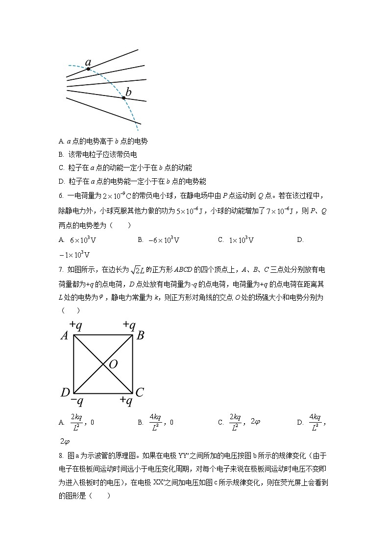 2022-2023学年安徽省黄山市屯溪第一中学高二上学期期中质量检测物理试题(选择性考试)(原卷版)第2页