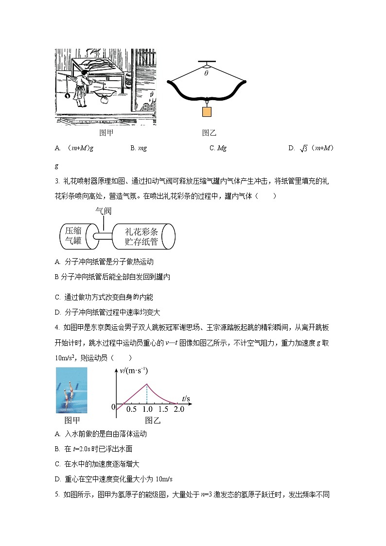 广东省珠海市教研联盟校(两校)2022-2023学年高三物理上学期10月联考试题(Word版附答案)第2页