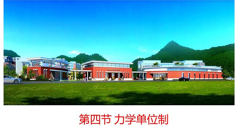 人教版必修一 4.4 力学单位制 课件第1页