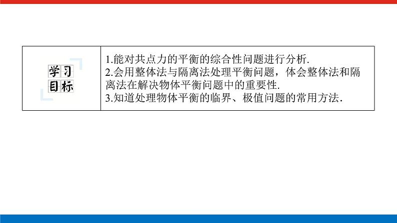 拓 展 课二 共点力平衡中的“两类”典型问题第2页