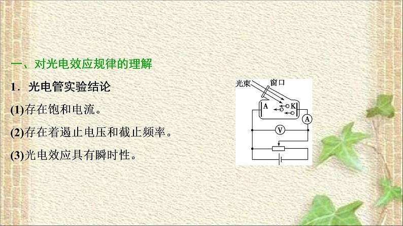 2022-2023年高考物理一轮复习 近代物理初步课件02