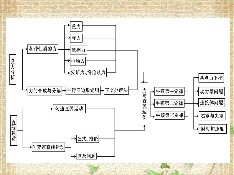 2022-2023年高考物理一轮复习 力与物体的平衡和直线运动课件第1页