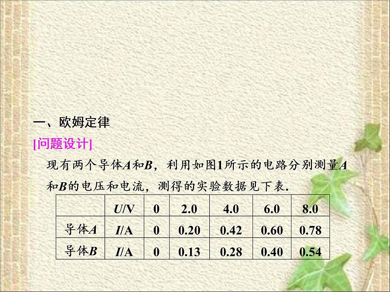 2022-2023年高考物理一轮复习 欧姆定律 (5)课件05