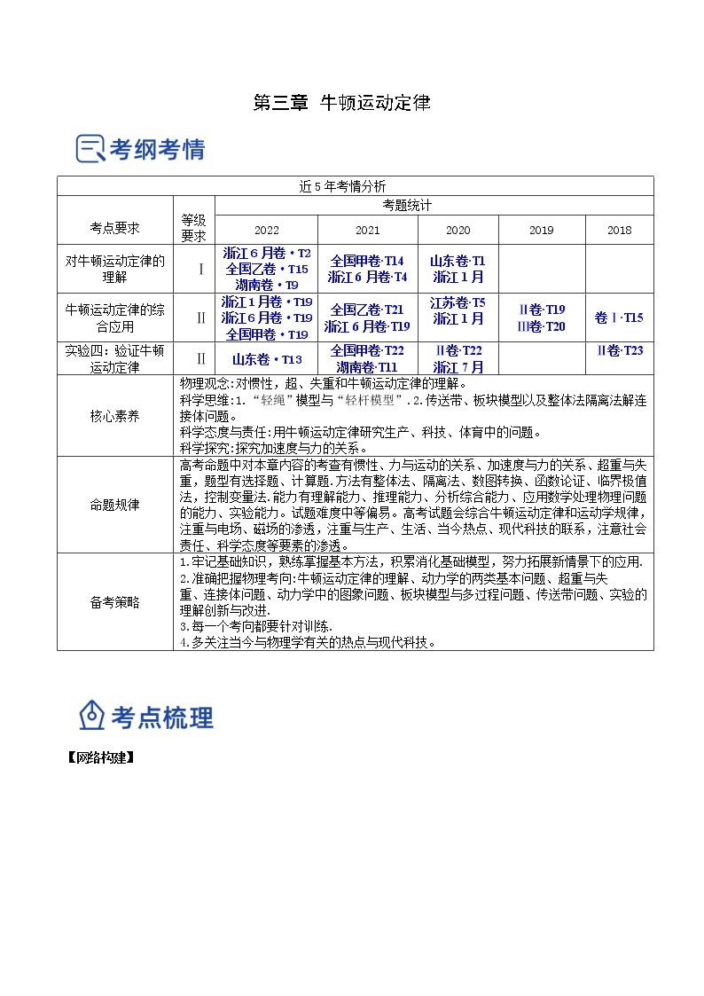 【备战2023高考】物理总复习——3.3《实验四：探究加速度与力、质量的关系》讲义（全国通用）01