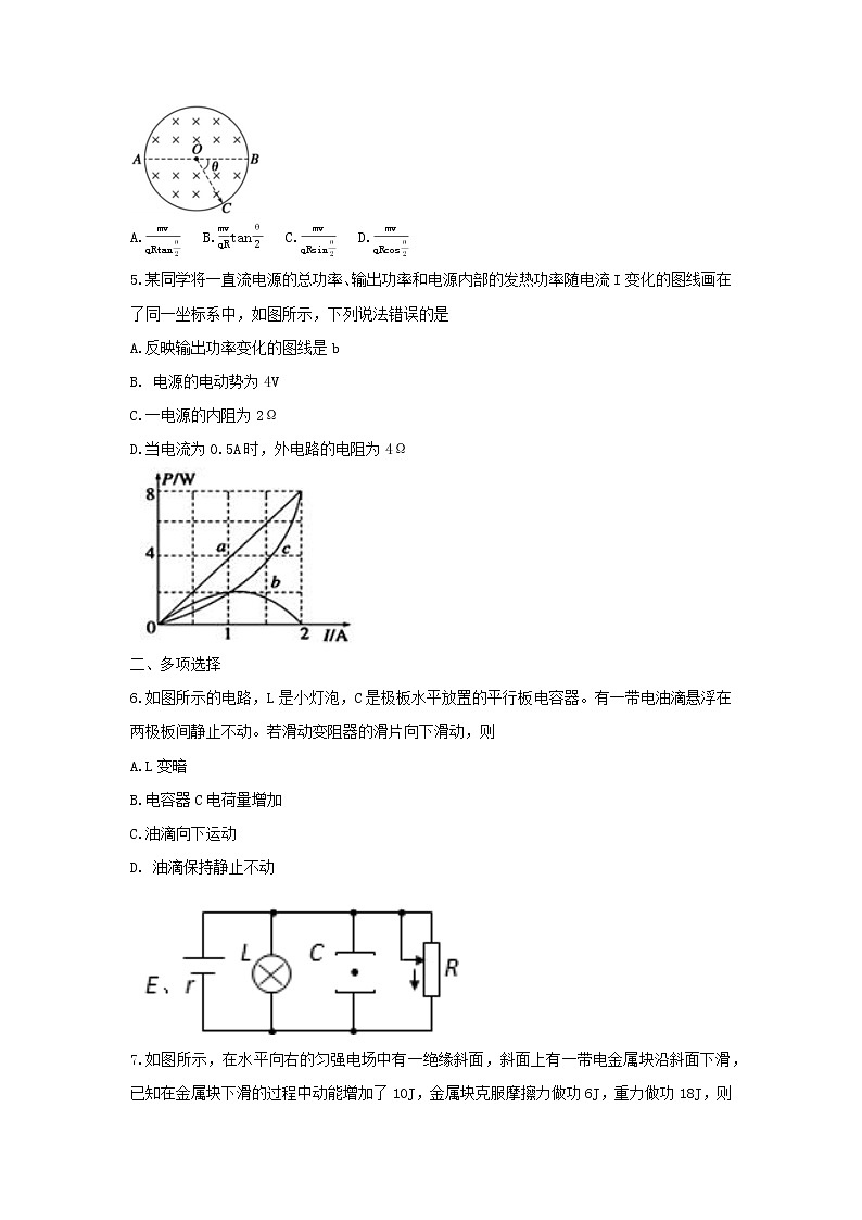 2022-2023学年天津市滨海新区塘沽第一中学高二上学期期中考试物理试卷第2页