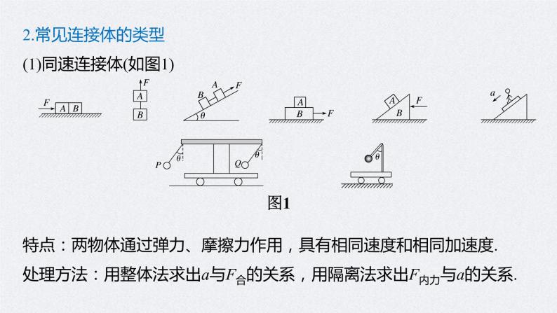 (新高考)高考物理一轮复习课件第3章 专题强化5 动力学中的连接体问题和临界极值问题(含解析)06