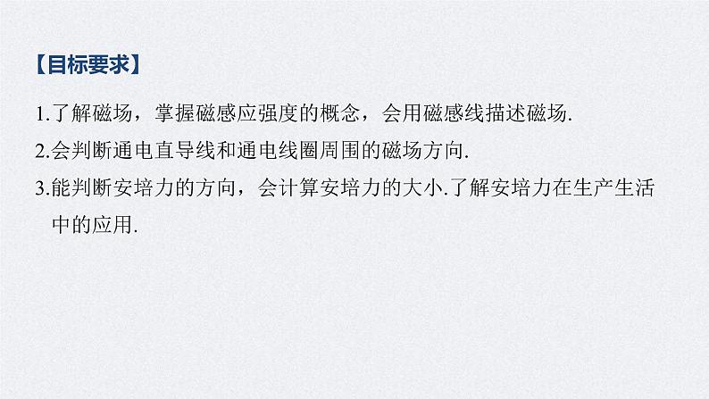 (新高考)高考物理一轮复习课件第10章 第1讲 磁场及其对电流的作用(含解析)02