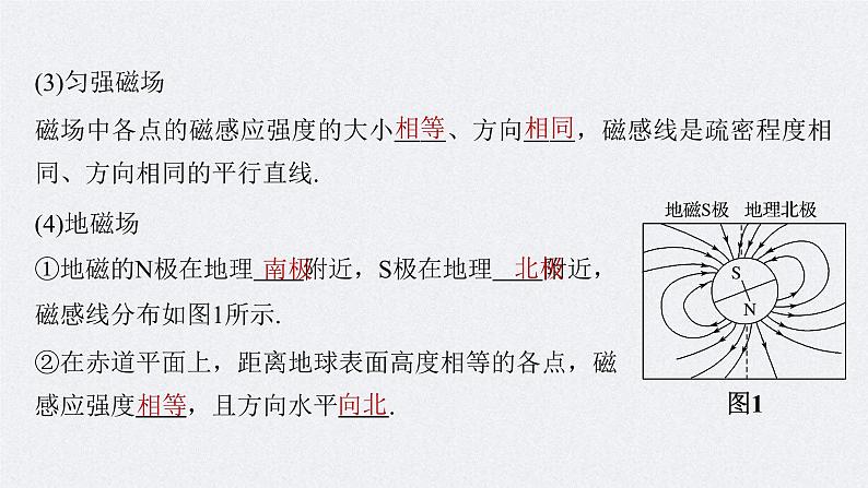 (新高考)高考物理一轮复习课件第10章 第1讲 磁场及其对电流的作用(含解析)06