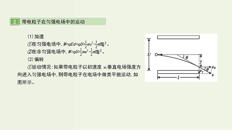 高考物理一轮复习课件第九单元静电场第3讲电容器带电粒子在电场中的运动 (含解析)07
