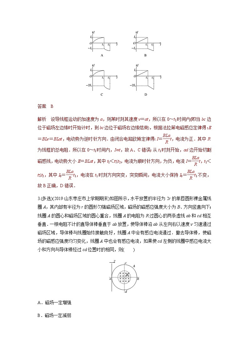 高考物理二轮复习高频考点专项训练---电磁感应的综合应用(解析版)第2页
