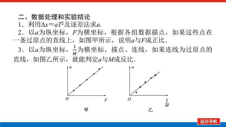 2023高考物理全复习(统考版)实验四 验证牛顿运动定律课件PPT第5页