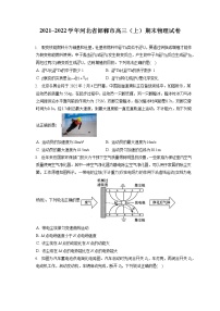 2021_2022学年河北省邯郸市高三（上）期末物理试卷（含答案解析）