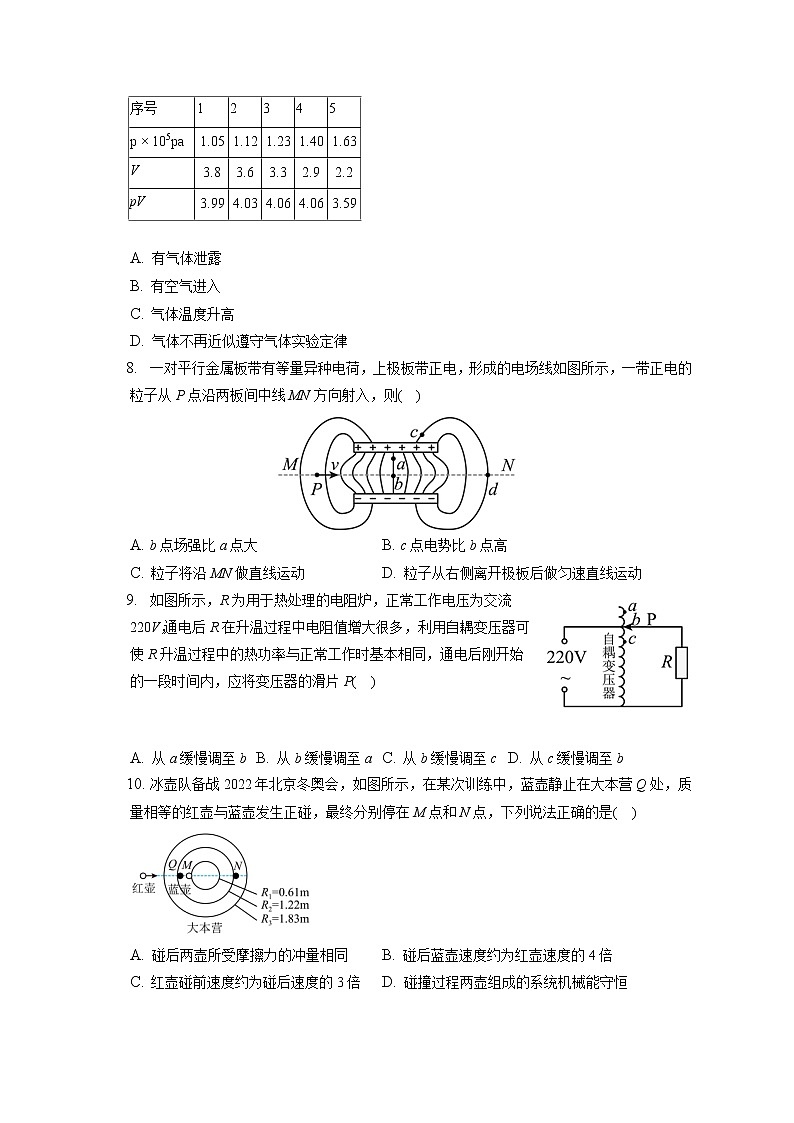 2021_2022学年江苏省扬州市高三(上)期末物理试卷(含答案解析)第3页