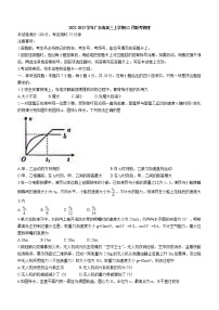 2022-2023学年广东省高三上学期12月联考物理试题