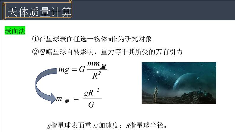 7.3万有引力理论的成就 人教版(2019)必修二高中物理精品课件06