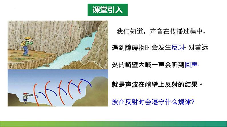 3.3+波的反射、折射和衍射 课件 高二上学期物理人教版(2019)选择性必修第一册第2页