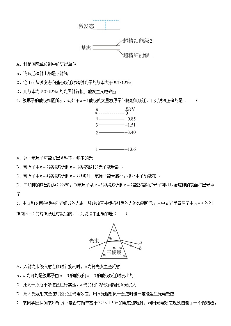 4.1 光电效应 课件+练习（原卷+解析卷）02