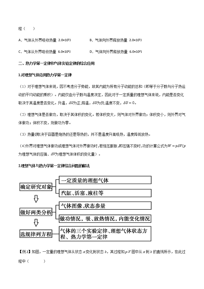 3.2热力学第一定律(课件+学案(原卷版+解析版))02