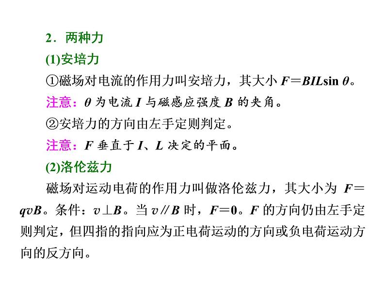 2022-2023年高考物理一轮复习 磁场 (2)课件第2页