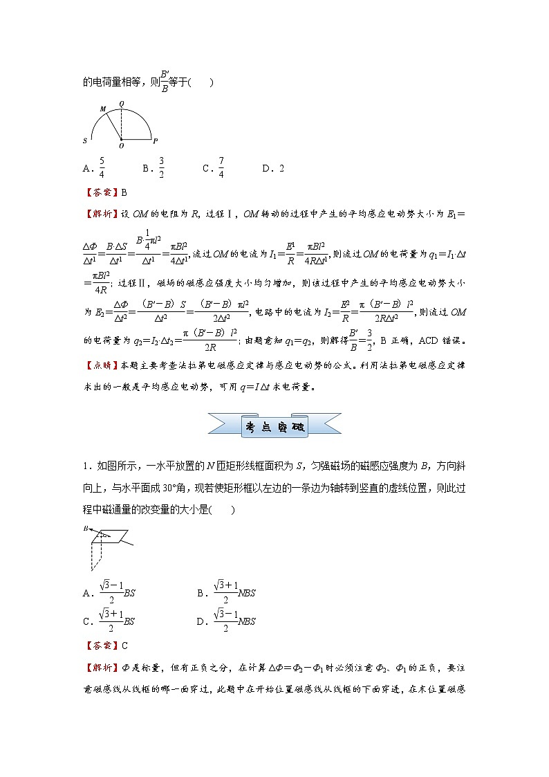 高中物理高考 2021届小题必练23 电磁感应定律 楞次定律 教师版第2页