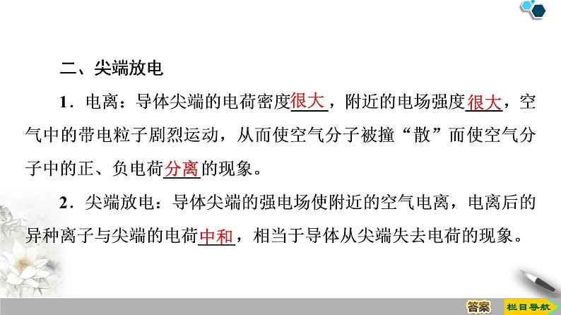 新课标高中物理: 第9章 4.静电的防止与利用课件PPT第5页