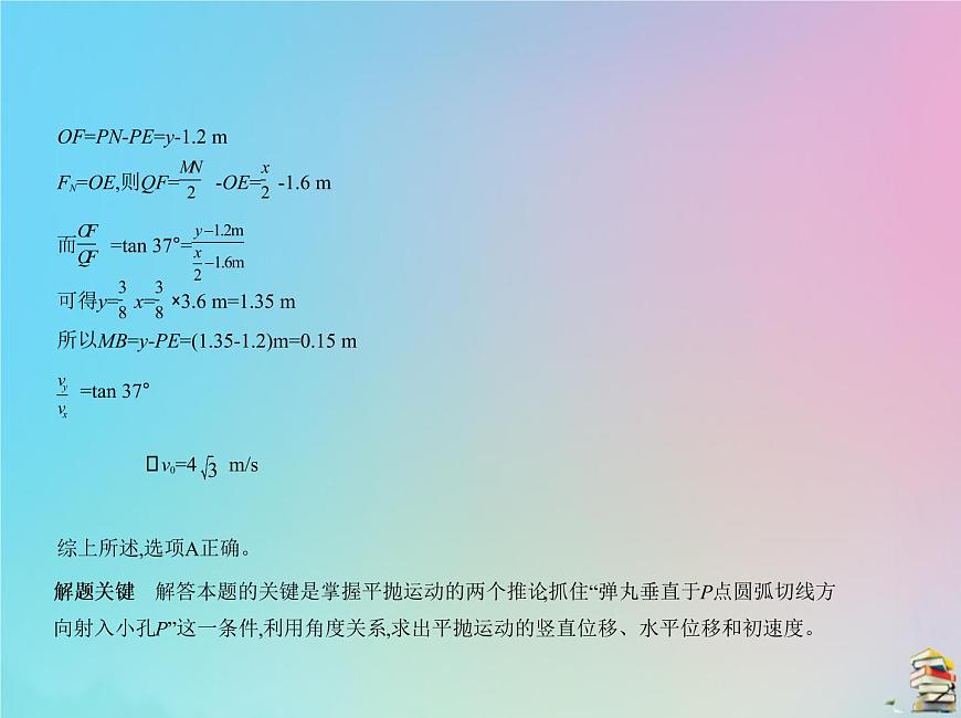 高中物理高考 2020版高考物理一輪復(fù)習(xí)專題四曲線運動課件第6頁