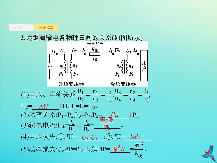 高中物理高考 2020屆高考物理一輪復(fù)習(xí)基次28變壓器電能的輸送課件新人教版第6頁(yè)