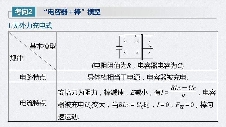高中物理高考 2022年高考物理一轮复习(新高考版1(津鲁琼辽鄂)适用) 第11章 专题强化25 动量观点在电磁感应中的应用课件PPT08