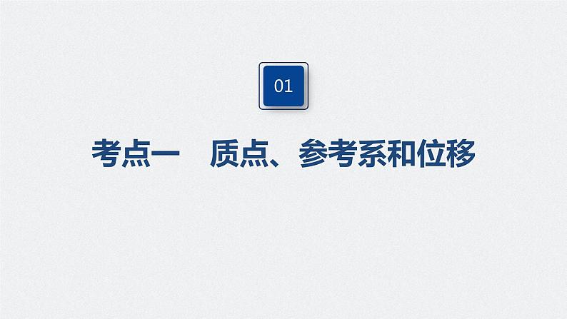高中物理高考 2022年高考物理一轮复习(新高考版2(粤冀渝湘)适用) 第1章 第1讲 运动的描述课件PPT第4页
