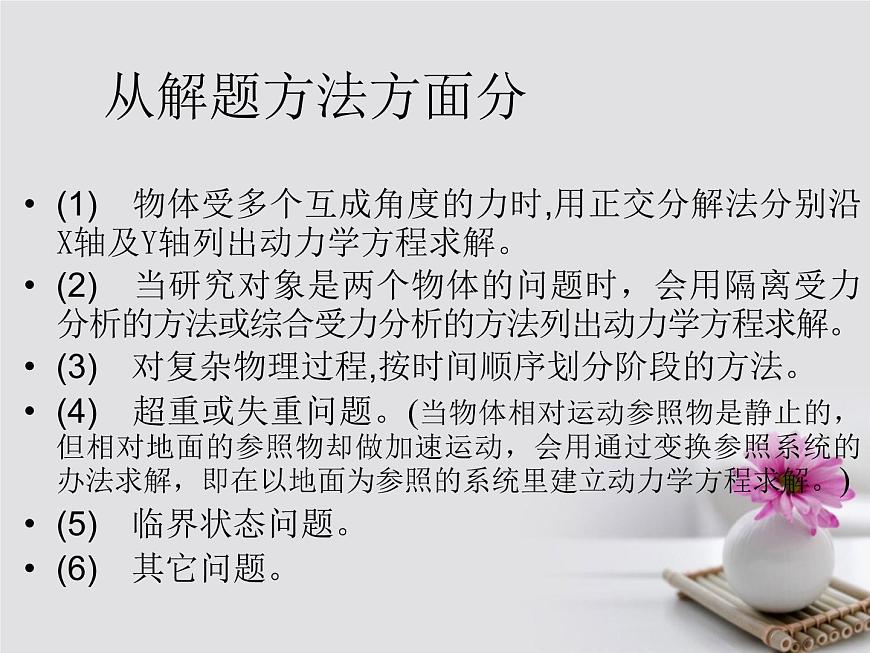 高中物理高考 高考物理一輪總復(fù)習(xí)考點(diǎn)大全第三章核心考點(diǎn)牛頓運(yùn)動定律課件第4頁