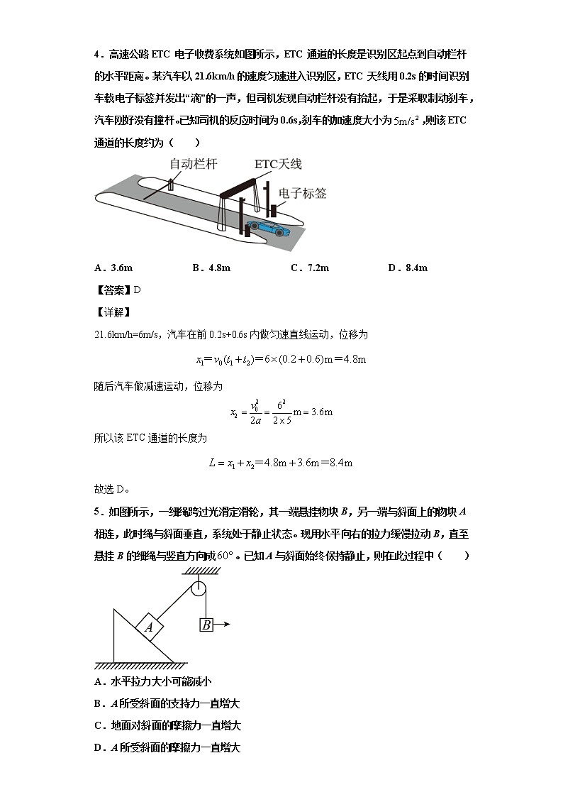 高中物理高考 卷3-2021年决胜高考物理模考冲刺卷(江苏专用)(解析版)第3页