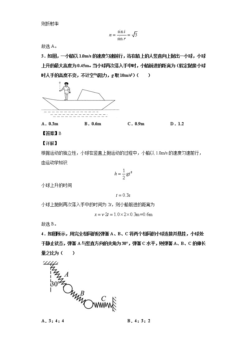 高中物理高考 卷5-2021年决胜高考物理模考冲刺卷(江苏专用)(解析版)第2页