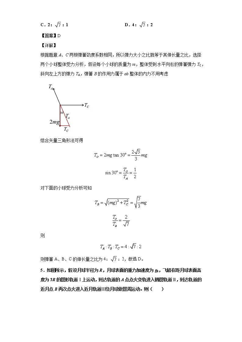 高中物理高考 卷5-2021年决胜高考物理模考冲刺卷(江苏专用)(解析版)第3页