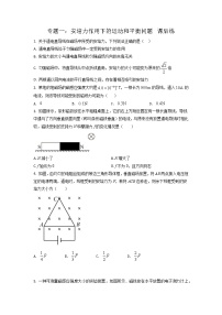 专题一：安培力作用下的运动和平衡问题 课后练