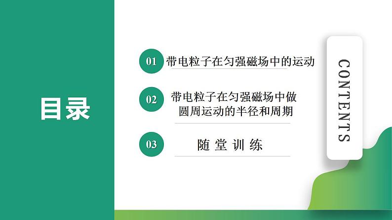 1.3带电粒子在匀强磁场中的运动(课件)-高中物理课件(人教版2019选择性必修第二册)第2页