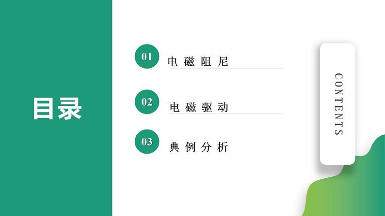 2.3.2电磁阻尼和电磁驱动(课件)-高中物理课件(人教版2019选择性必修第二册)02