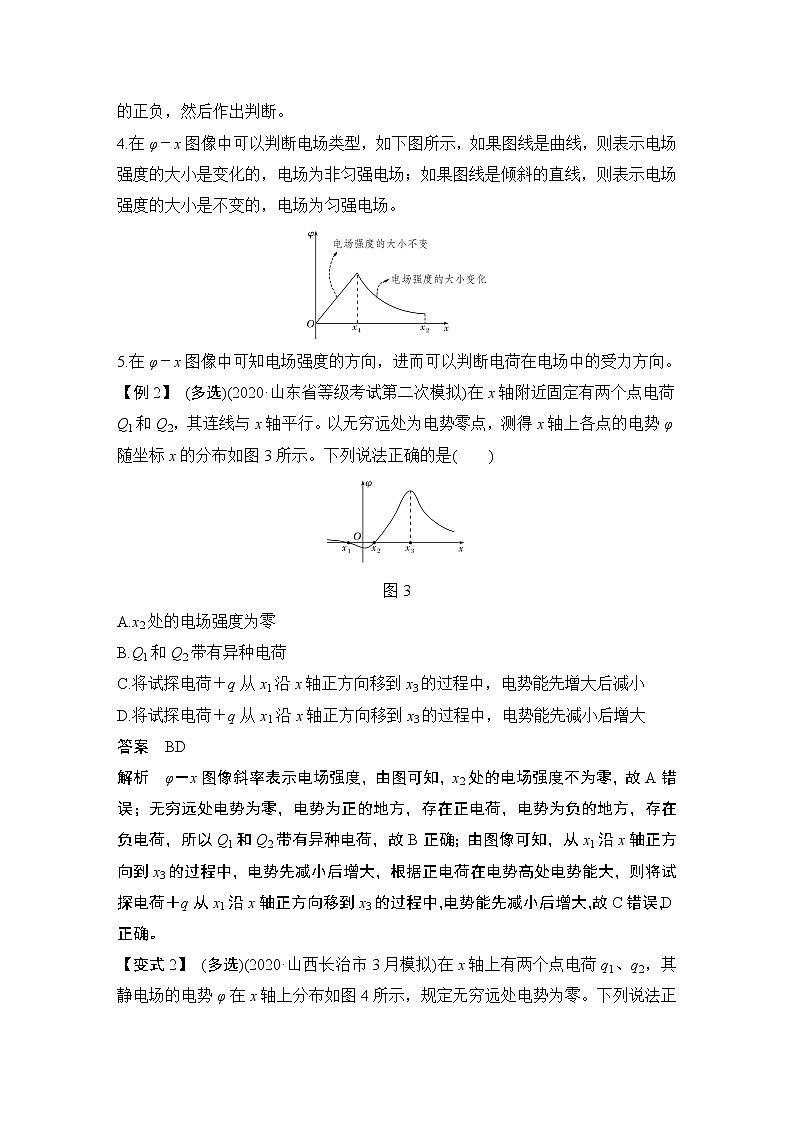 高中物理高考 专题强化九 静电场中的图像问题03