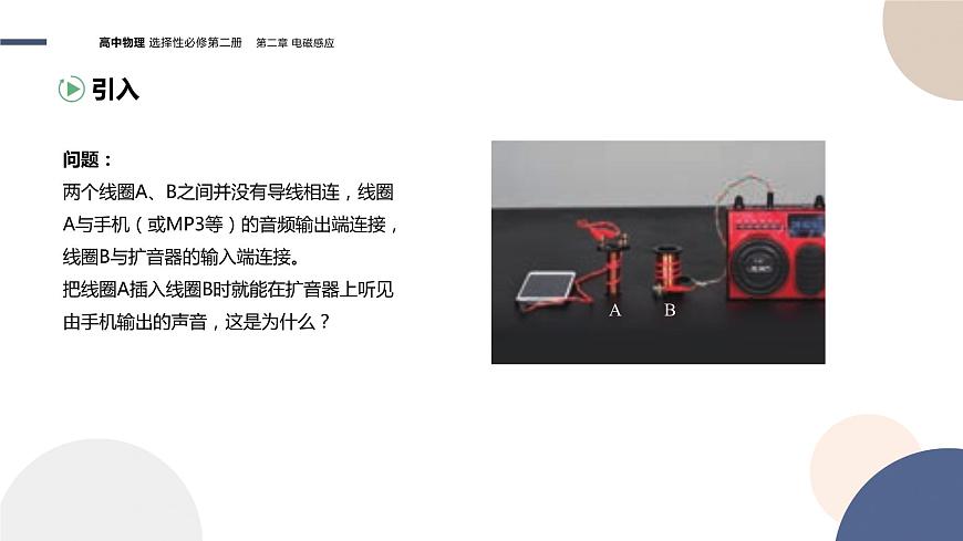 第二章電磁感應(yīng)第4節(jié)互感和自感（課件PPT）第3頁(yè)