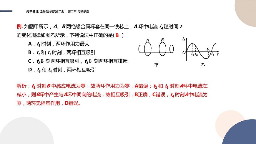 第二章電磁感應(yīng)第4節(jié)互感和自感（課件PPT）第6頁(yè)