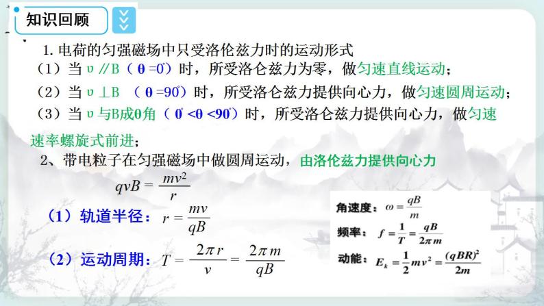 1.3.2 带电粒子在有界磁场中的运动(课件+试卷（原卷版+解析版）)03