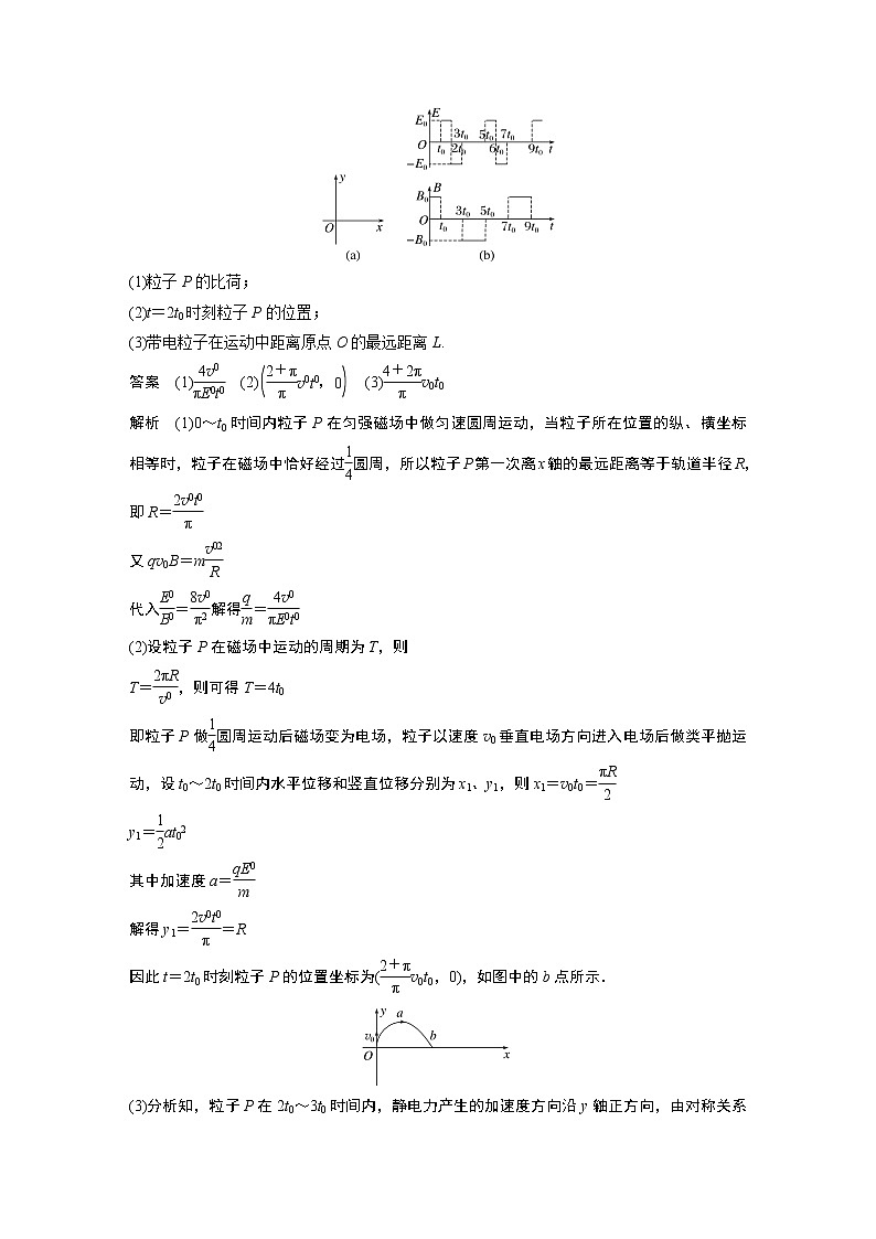 2023版高考物理步步高大二轮复习讲义第一篇 专题三 微专题5 带电粒子在交变场中的运动【解析版】第3页