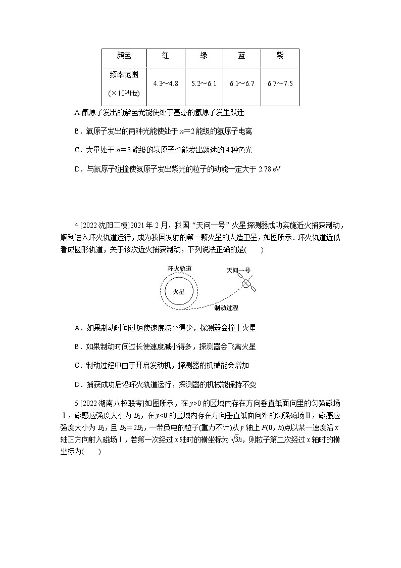 高考物理二輪復習專項分層特訓模擬小卷練5含答案第2頁