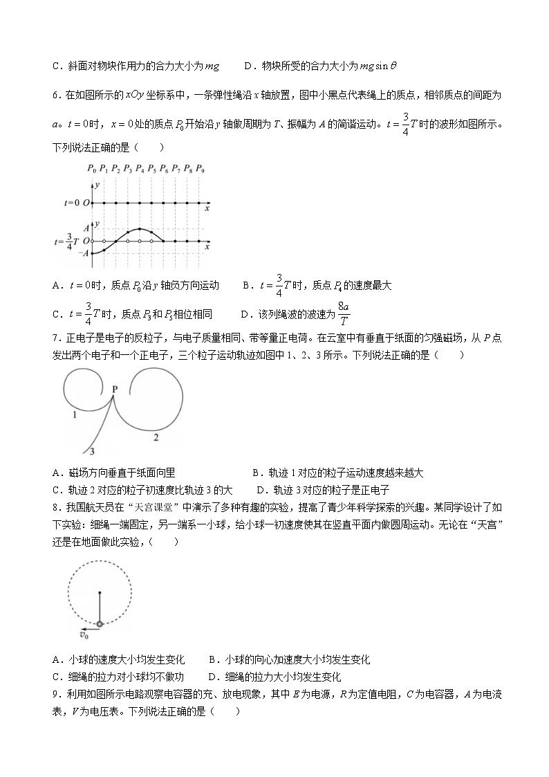2022年北京市普通高等学校招生全国统一考试物理试卷(含答案)第2页