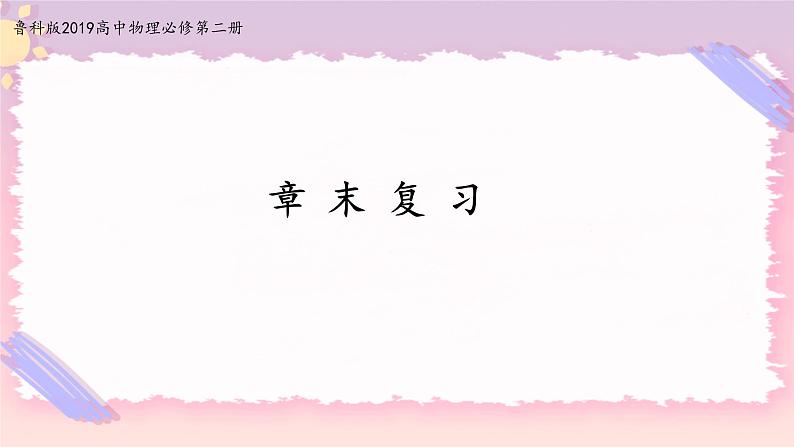 第一章功和机械能章末复习(课件)-高中物理同步备课系列(鲁科版2019必修第二册)第1页